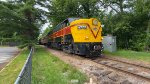 CVSR 6777 is set to cross SR 303 and head into the siding.